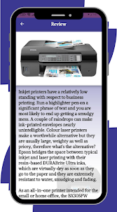 Epson BX305FW printer Guide