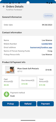FundTrac Screen 3