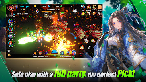 Pixel Heroic Legend-Idle Party 1