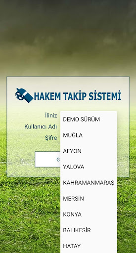 Hakem Takip Sistemi Screen 2