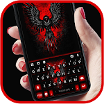 Cover Image of Download Red Fire Eagle Keyboard Backgr  APK