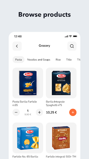 ATOM Market - grocery delivery Screen 2