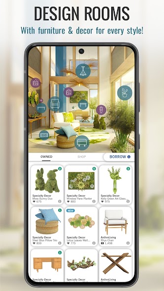 Design Home: Real Home Decor 1.107.073 APK + Мод (Unlimited money) за Android