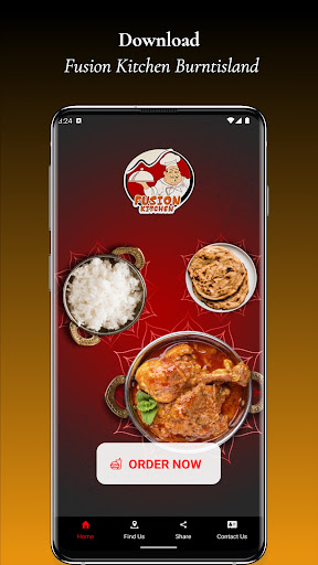 Android application Fusion Kitchen Burntisland screenshort
