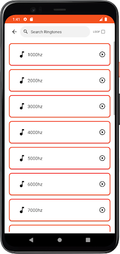 High Frequency Sounds Screen 3