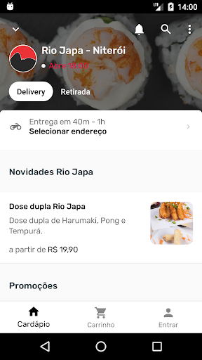 Android application Rio Japa screenshort