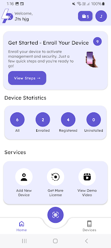App screenshot