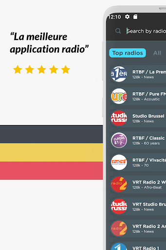 Aperçu de l'application