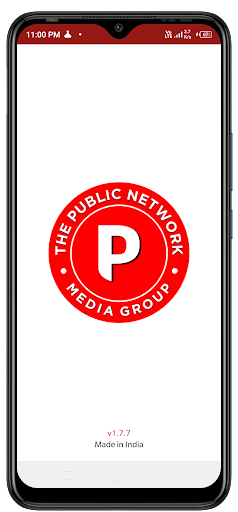 Android application The Public Network - News App screenshort