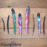 DIY Painting Feather Art icon