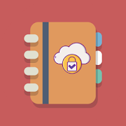 Diary with lock and backup