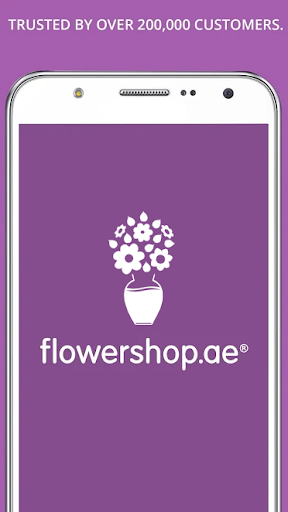 Android application Flowershop.ae screenshort
