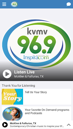 Inspiracom Christian Radio Screen 3