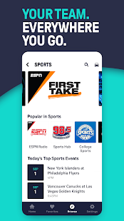 TuneIn Pro: deportes en vivo, noticias, música y podcasts