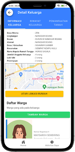 SIDASA Dairi Mobile Screen 3