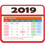 Kalender 2019 Tanggal Merah Dan Hari Libur Lengkap icon