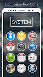 screenshot of Light Sensation - Icon Pack