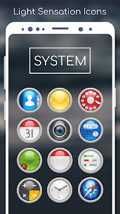 Light Sensation - Icon Pack Captura de pantalla