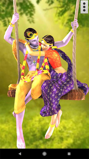 3D Divine Love Swing Wallpaper Screen 2