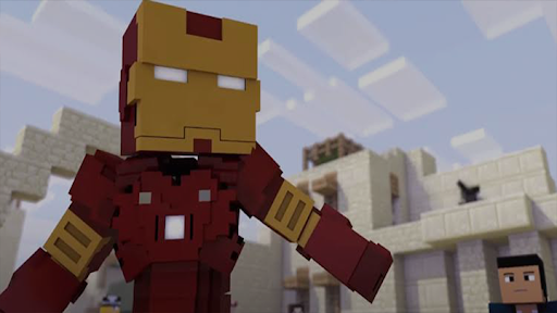Lokicraft Iron Man World Game