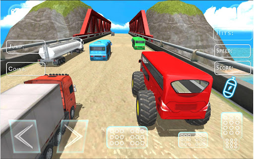 Highway Traffic Bus Racing: Bus Driving Free Games 2.4 screenshots 4