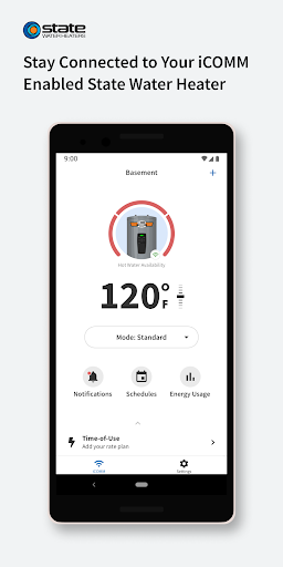 Android application State Water Heaters screenshort