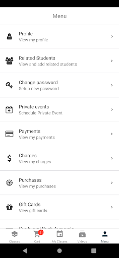 Dance Studio Manager