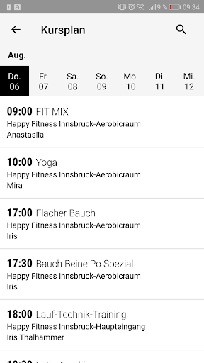 Happy Fitness 24h geöffnet Screen 2
