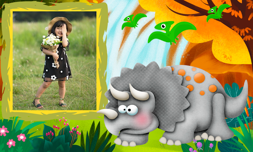Dinosaurs Cartoons Photo Frame