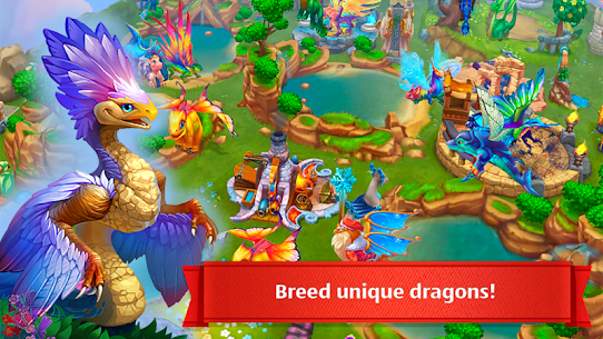 Dragon World MOD (Unlimited Resources) 1