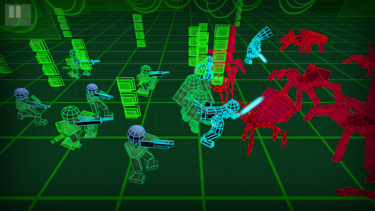 Stickman Neon Warriors: Spiders Battle  screenshots 7