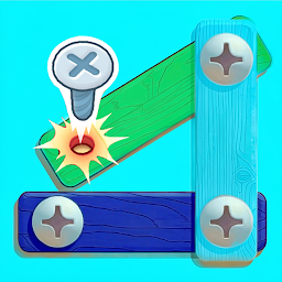 Wood Screw Puzzle Jam Sort