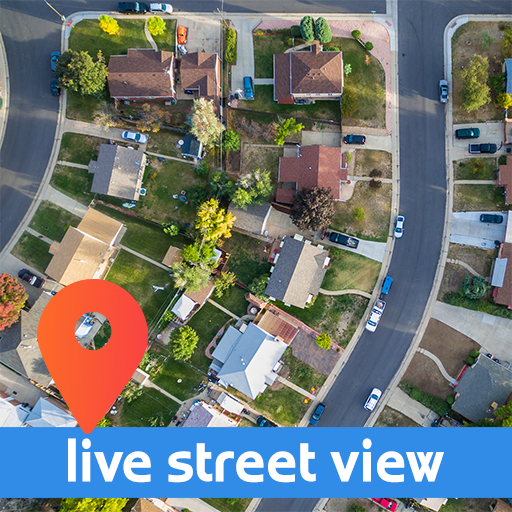 Street view live - 3d maps logo