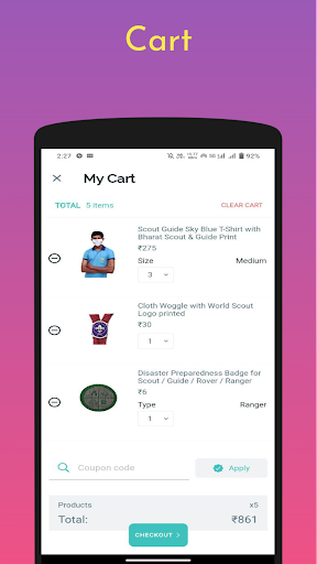 Online Scout Shop India screenshot 5