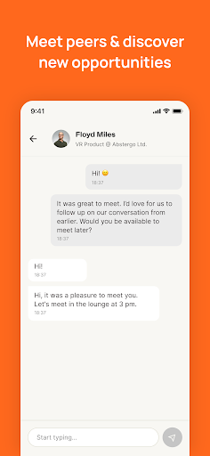 Orange Experiences Screen 2