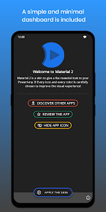 Material2 ⚡️ PowerAmp v3 Skin Screenshot