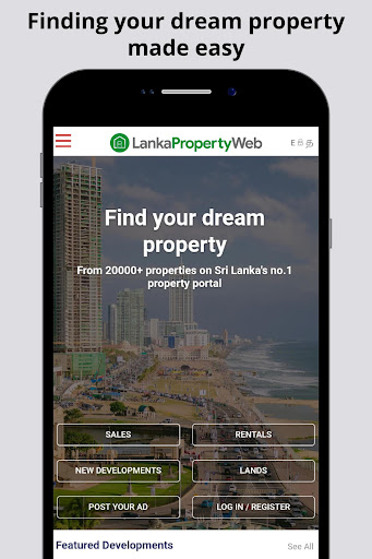 LankaPropertyWeb - Sri Lanka's Screenshot 1 - AppWisp.com