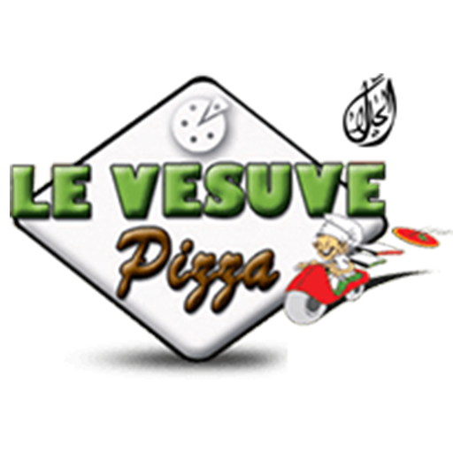 Le vesuve pizza logo