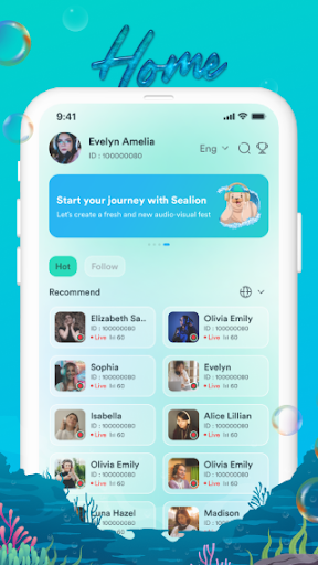 Android application Sea Lion screenshort