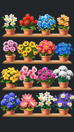 Game screenshot Floral Sort 3D:フローラルソート花のゲーム hack