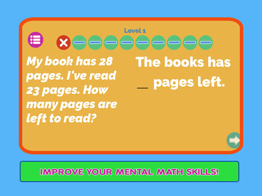 Mental Math Kids Quiz Games