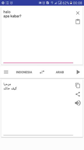 Android application Belajar Bahasa Arab:Penerjemah screenshort