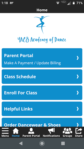 YACB Academy of Dance Screen 2
