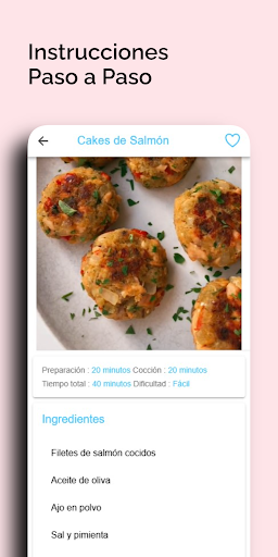 Recetas con Salmón Screen 3
