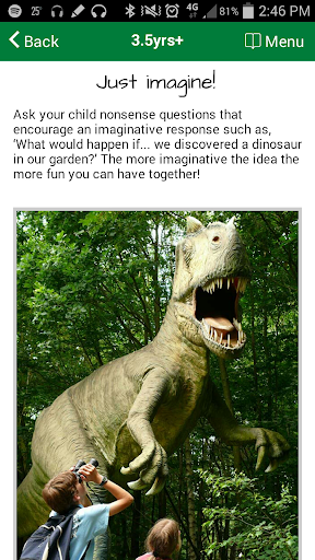 Screenshot of SPEAK
