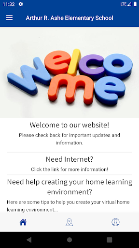 Android application Ashe Elementary School screenshort