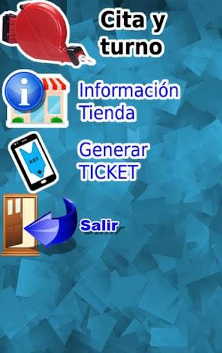 Android application Cita y turno screenshort
