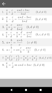 Fraction Calculator & Formulas