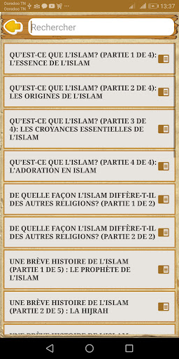 Connaître lislam: La religion Screen 2