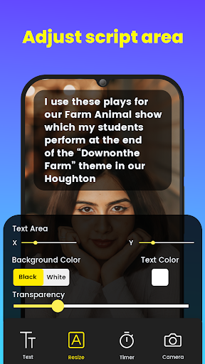 Teleprompter  for Video Audio